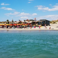 Photo de france - La plage de la Roquille et le Mango's Beach Bar